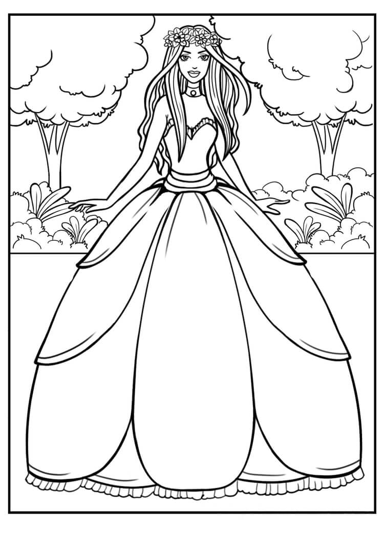 الأميرة ليونورا – الورقة 31 صورة تلوين