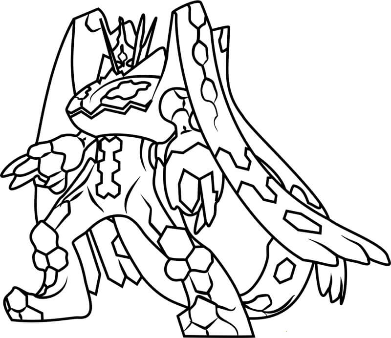 Full Form of Zygarde صورة تلوين