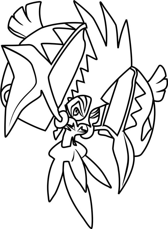 Tapu Koko Fighting صورة تلوين