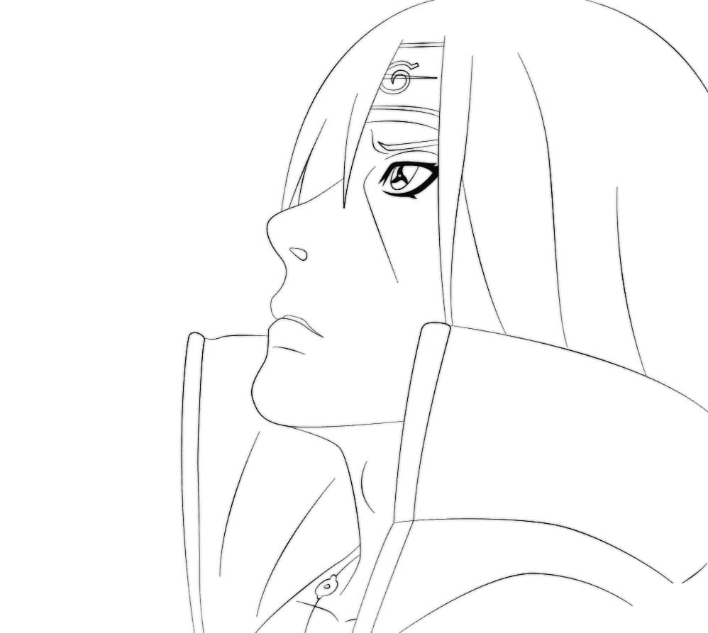 Uchiha Itachi صورة تلوين