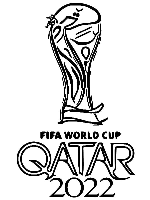 Fifa World Cup 2022 in Qatar صورة تلوين