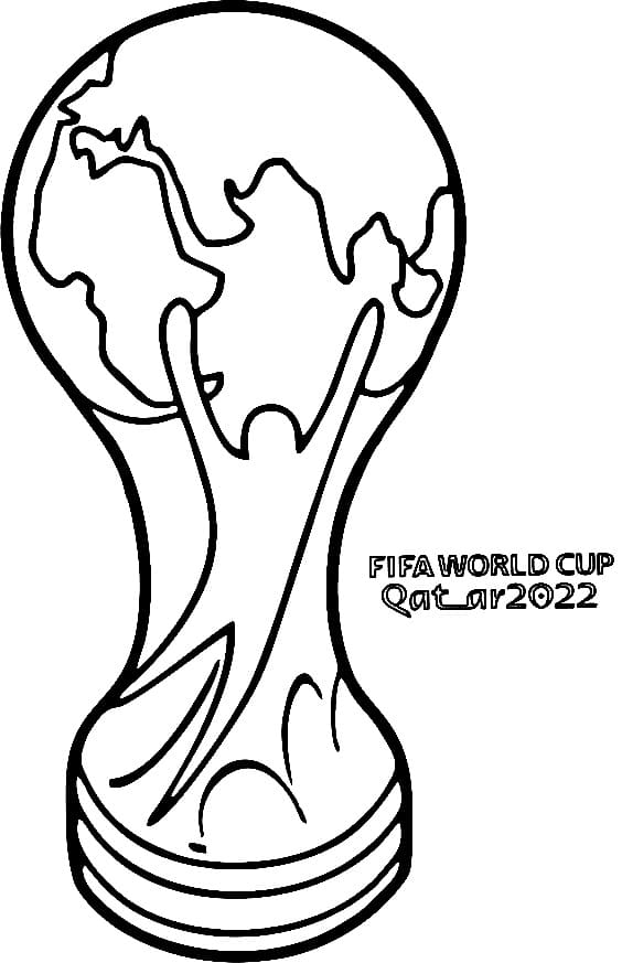 World Cup 2022 صورة تلوين