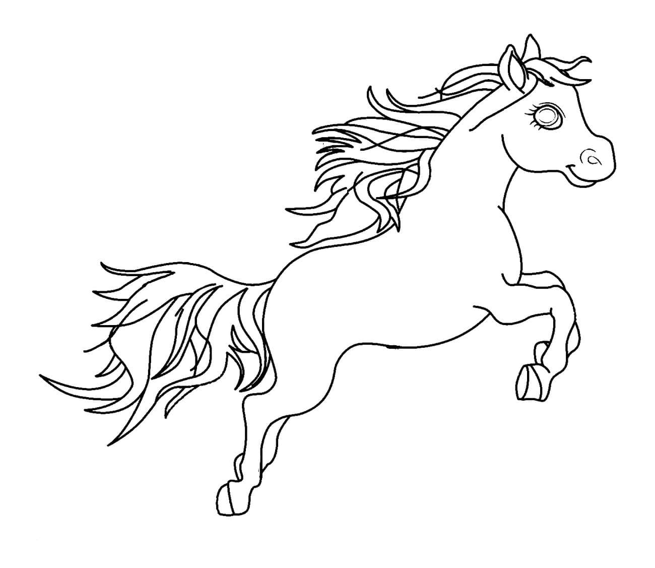 Galloping Horse تلوين