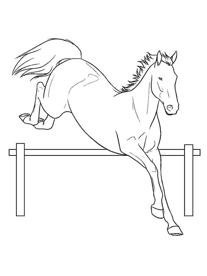 Jumping Horse تلوين