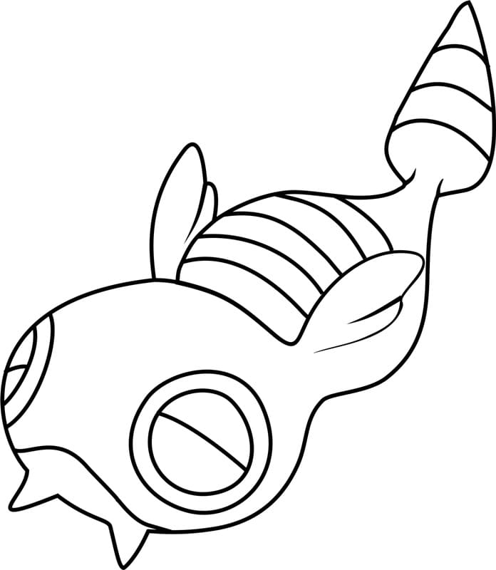 Dunsparce Pokemon صورة تلوين