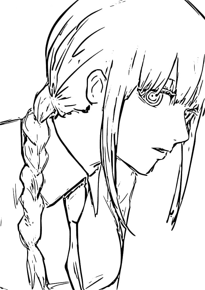 ماكيما من رجل المنشار تلوين