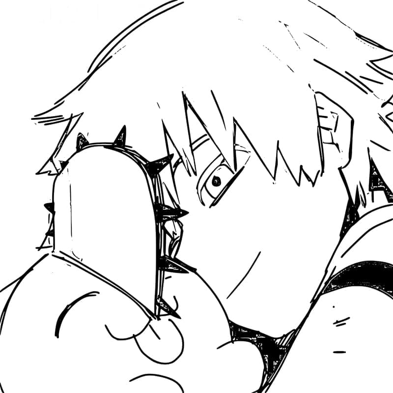 رسم رجل المنشار تلوين