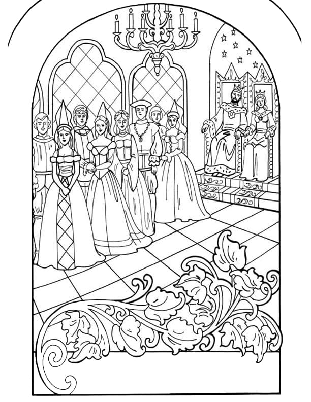 الأميرة ليونورا قابلة للطباعة مجانًا تلوين