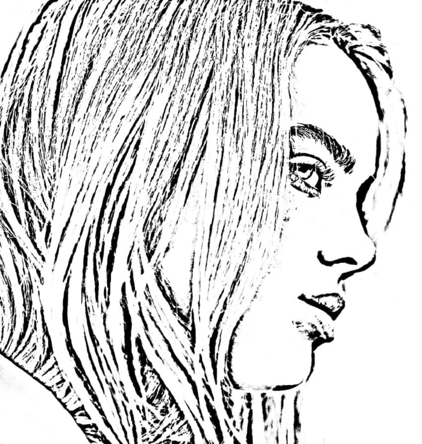 بيلي إيليش بسيطة تلوين