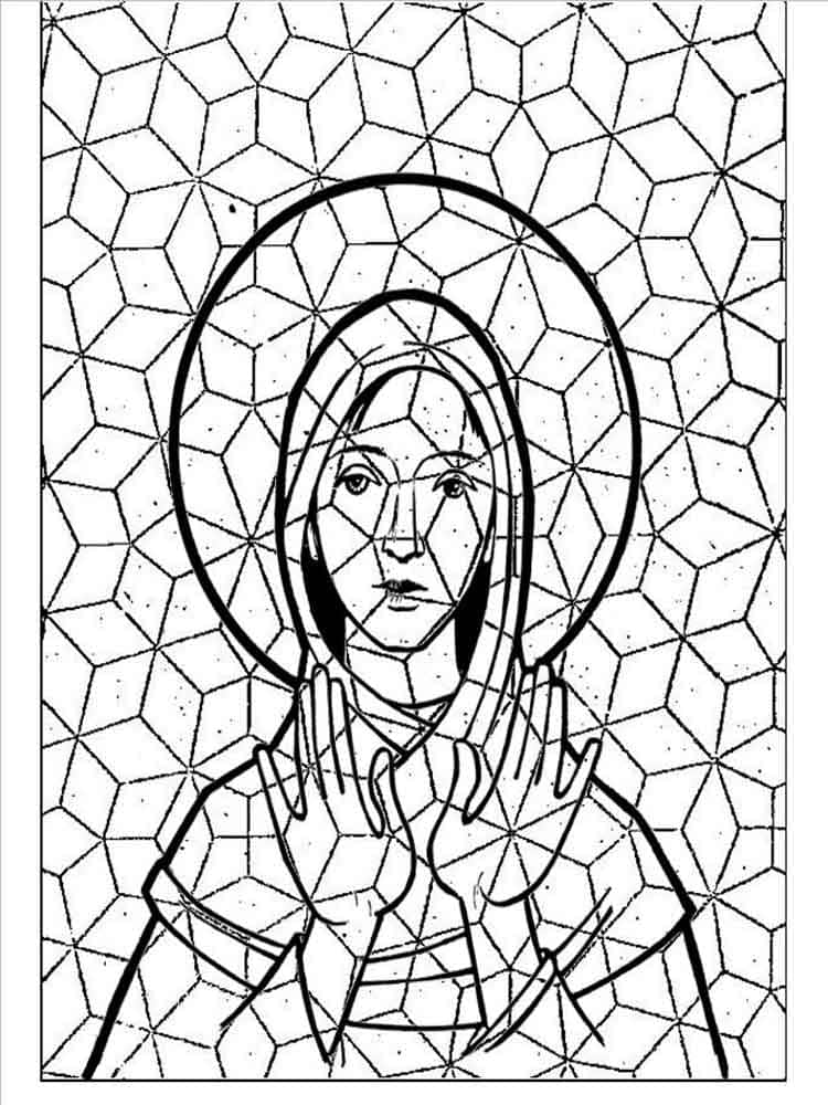 فسيفساء مجانية للبالغين تلوين