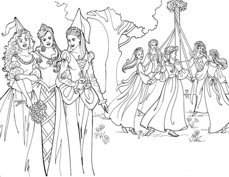 ملاءات الأميرة ليونورا تلوين