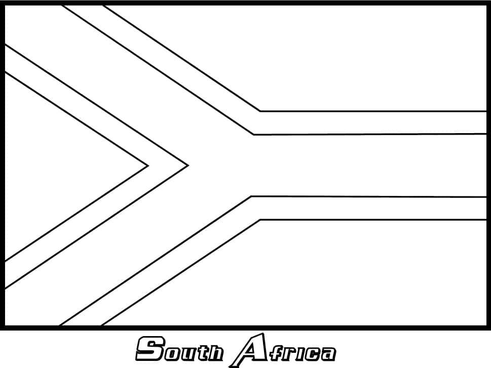 جنوب أفريقيا تلوين