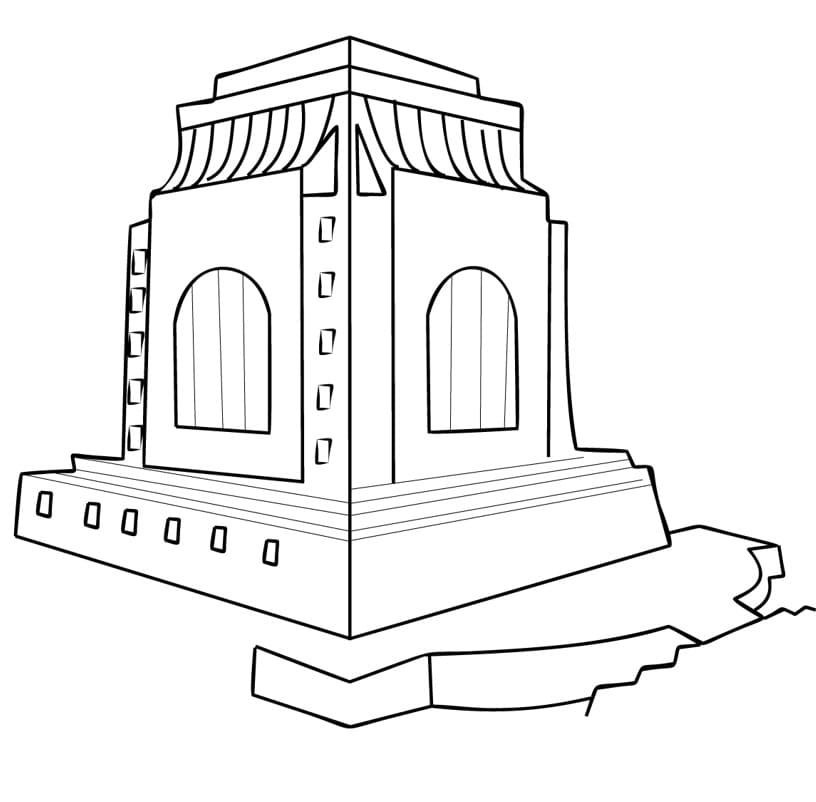 نصب فورتريكير التذكاري تلوين