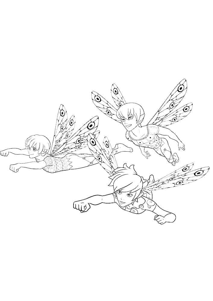 أولاد من ميا وأنا تلوين