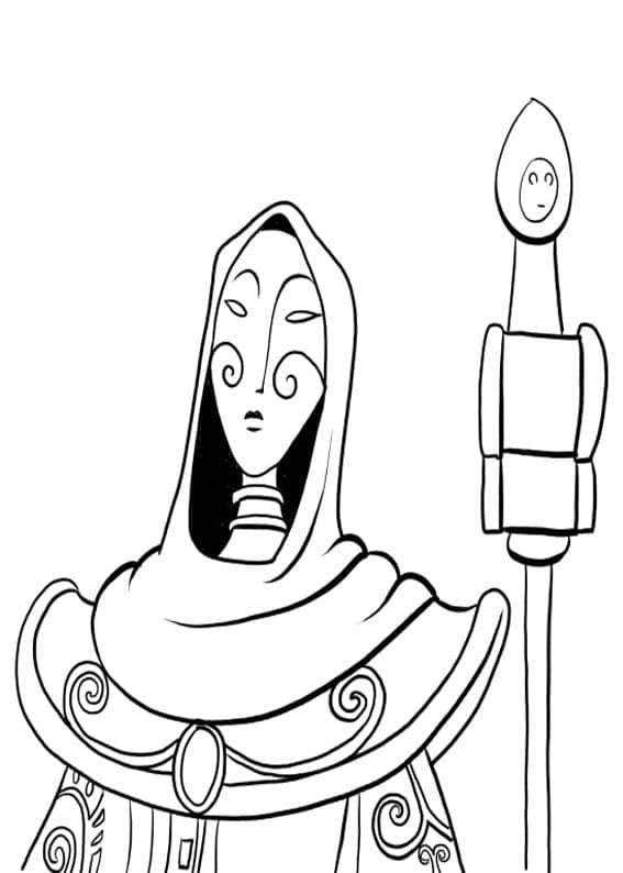 بانثيا من ميا وأنا تلوين