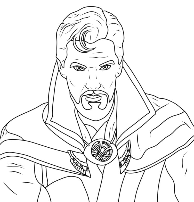 دكتور سترينج في فيلم مارفل تلوين