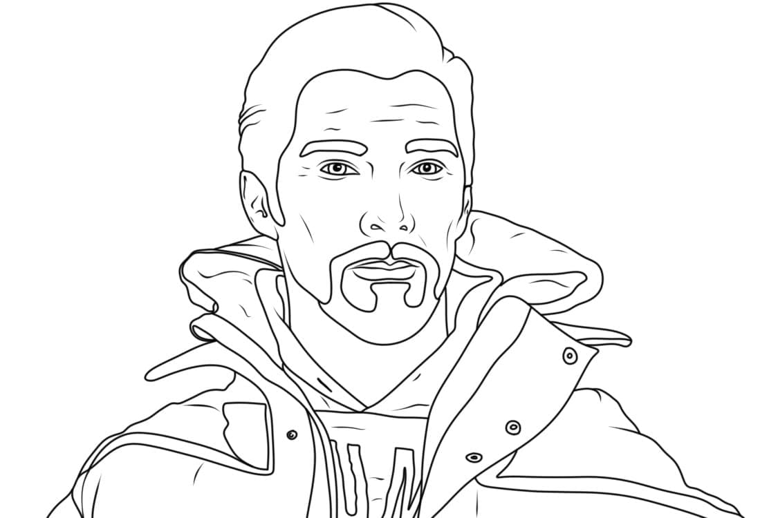 دكتور سترينج قابل للطباعة مجاناً تلوين