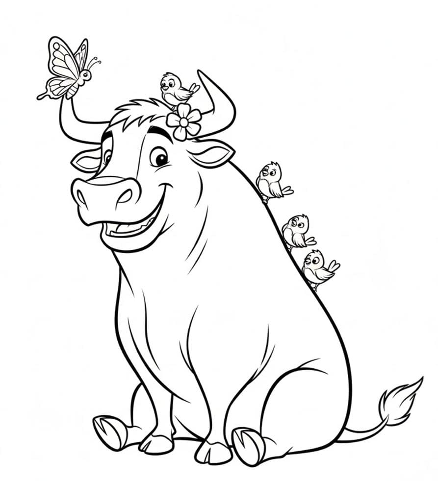 فيرديناند المسترخي تلوين