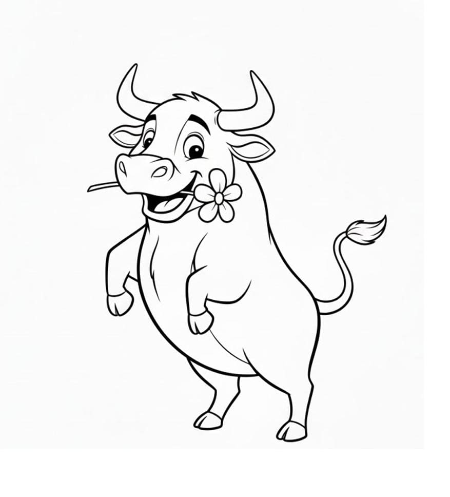 فيرديناند يرقص تلوين