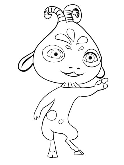 فودل من ميا وأنا تلوين