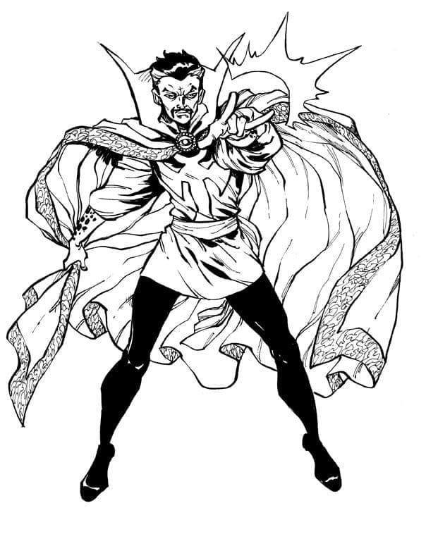 مارفل دكتور سترينج تلوين