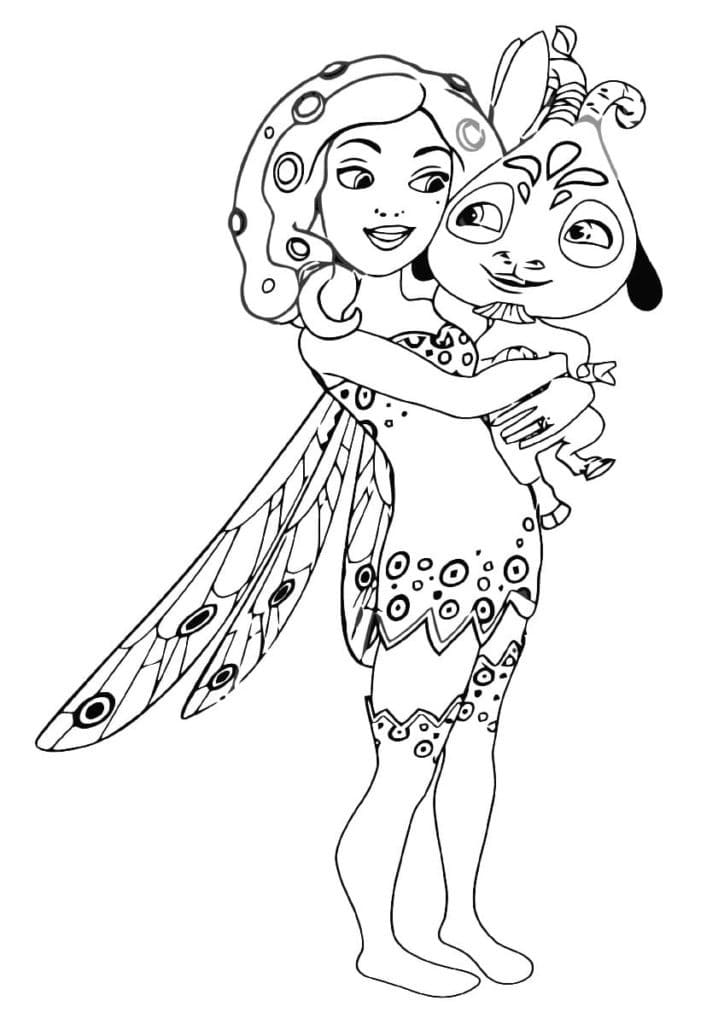 ميا وفادل تلوين