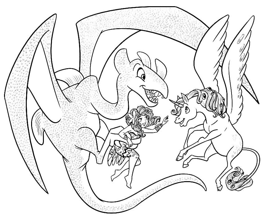 ميا وأنا قابلة للطباعة تلوين