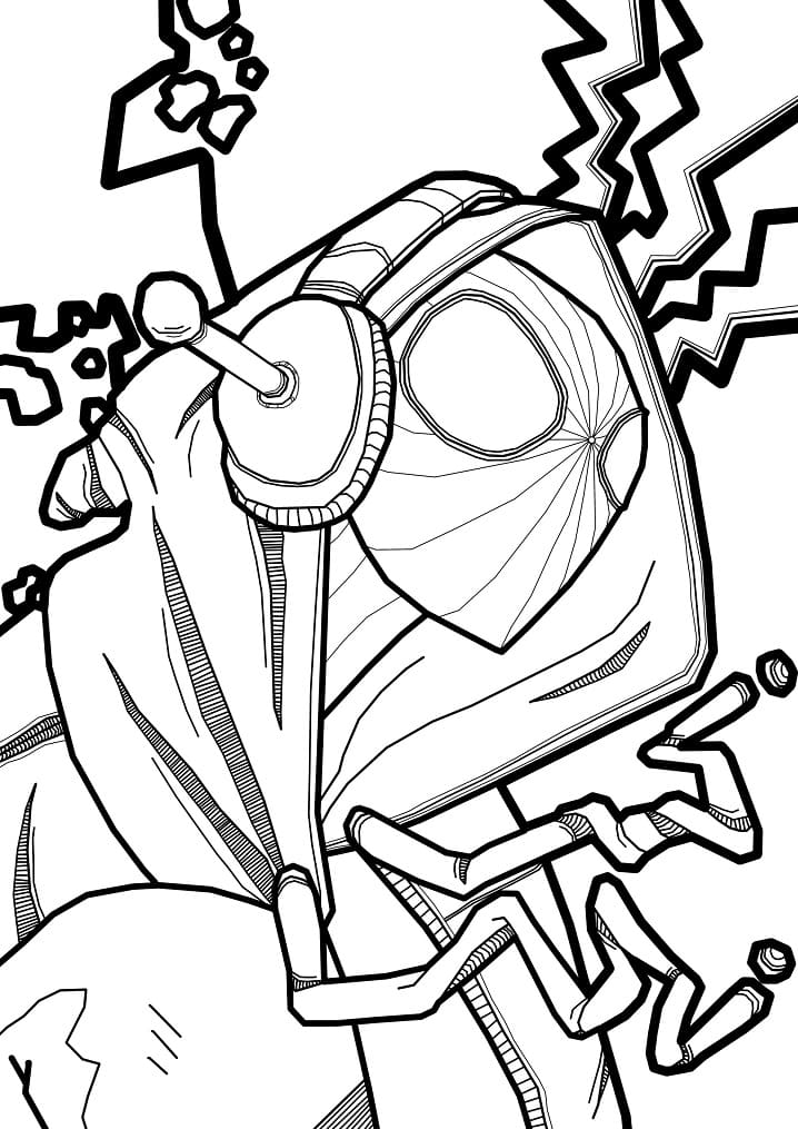 سبايدرمان مايلز موراليس رائع تلوين