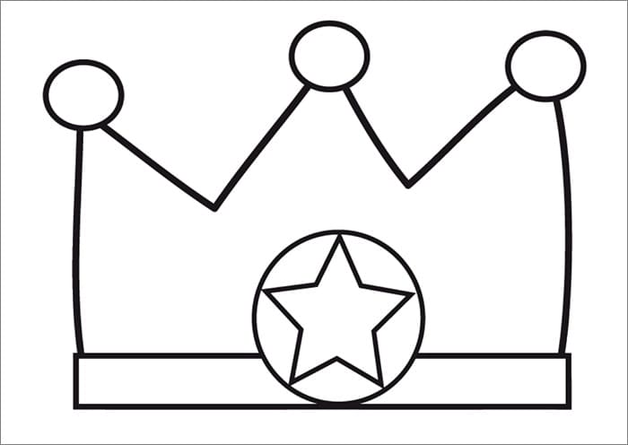 تاج عيد الميلاد تلوين