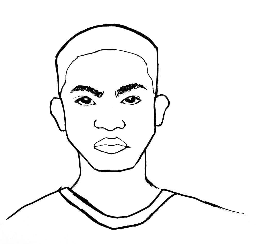 وجه مايلز موراليس تلوين