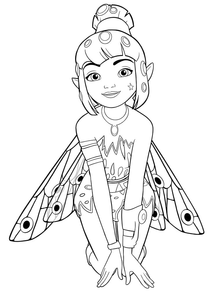 يوكو في ميا وأنا تلوين