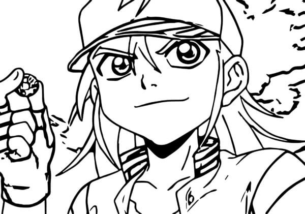 البطل وقائد المقاتلين اليائسين مع باكوجان دراغو الخاص به على الكرة تلوين