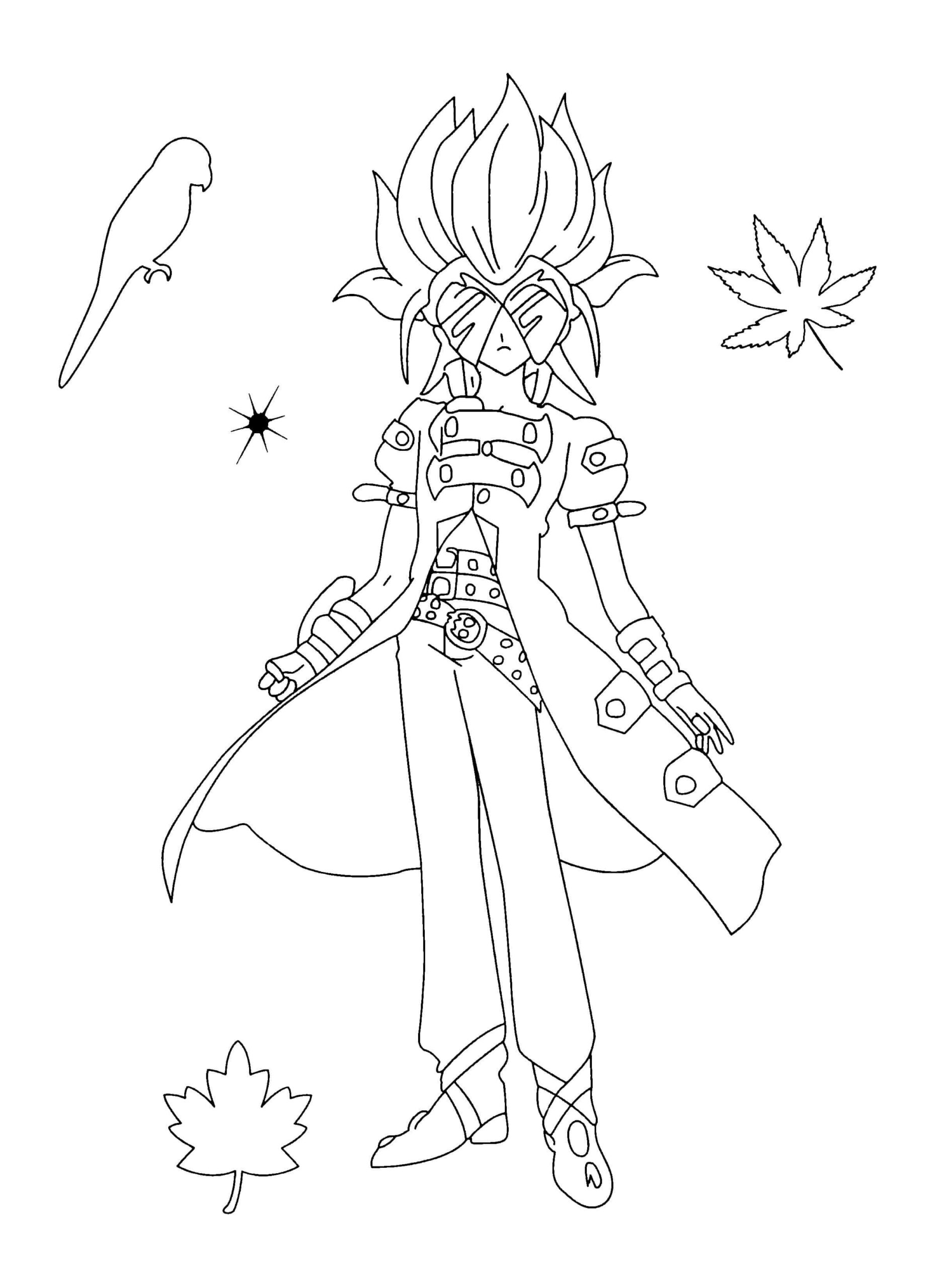 المحفز الرئيسي للمقاتلين ذوي القناع الأزرق تلوين