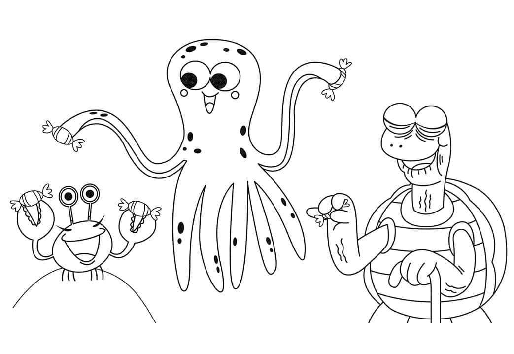 بيبي شارك في عيد الهالوين تلوين