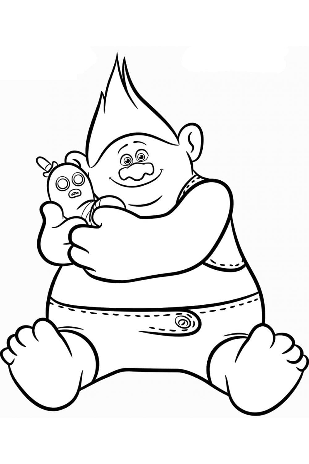 بيجي من ترولز تلوين