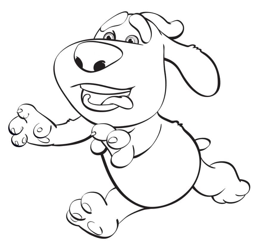 بن المضحك من توم المتكلم تلوين