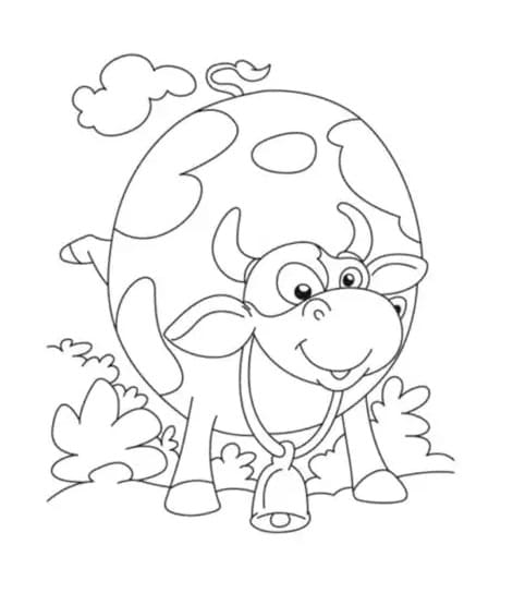 دهن البقر تلوين