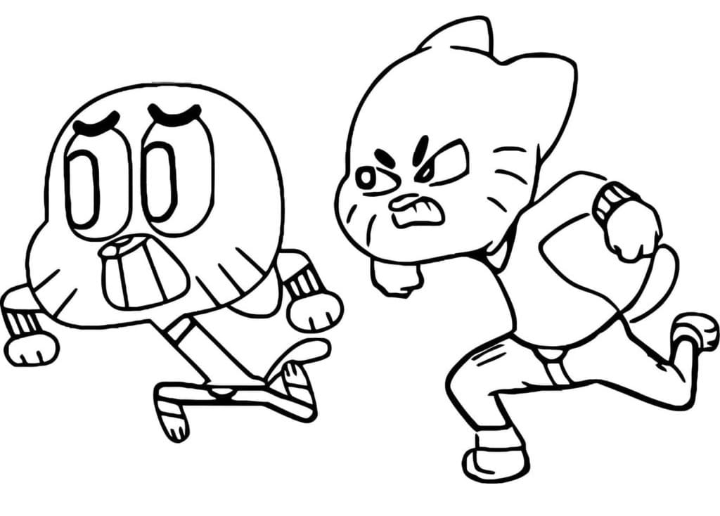 غامبول للطباعة تلوين