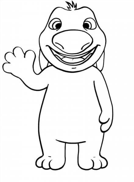 هانك المتكلم تلوين