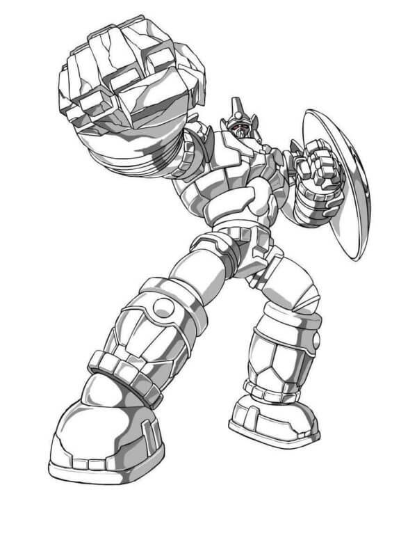 حزن محطم المطرقة تلوين