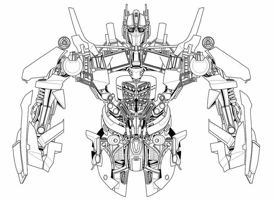 جسم أوبتيموس برايم تلوين