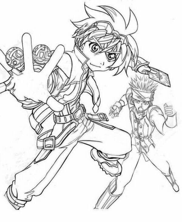 كوسو دان وصديقه تلوين