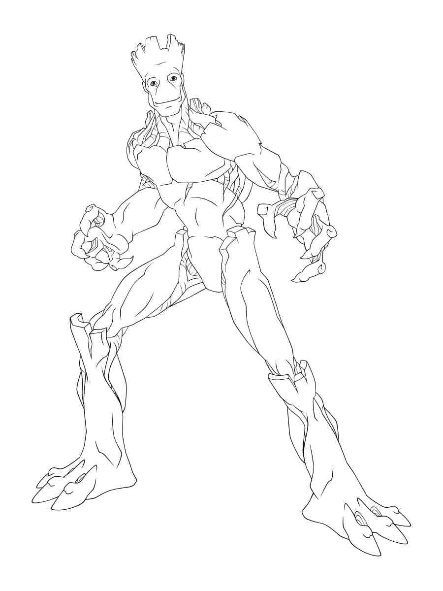 مارفل جروت تلوين