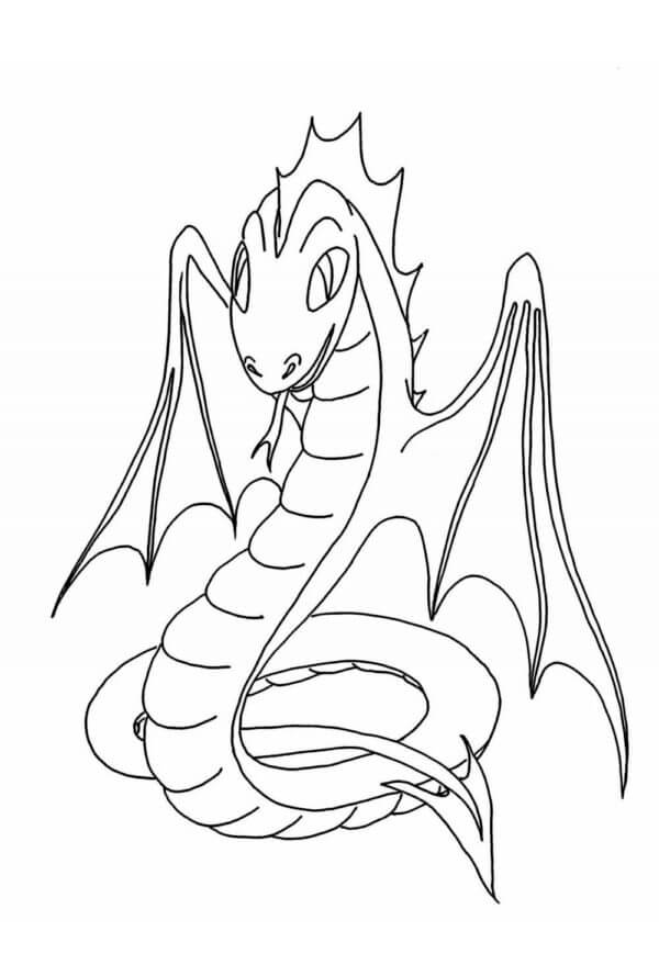 موجة الأفعى تلوين