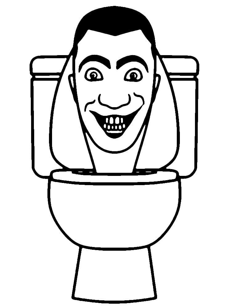 مرحاض سكييبدي (Skibidi Toilet) تلوين