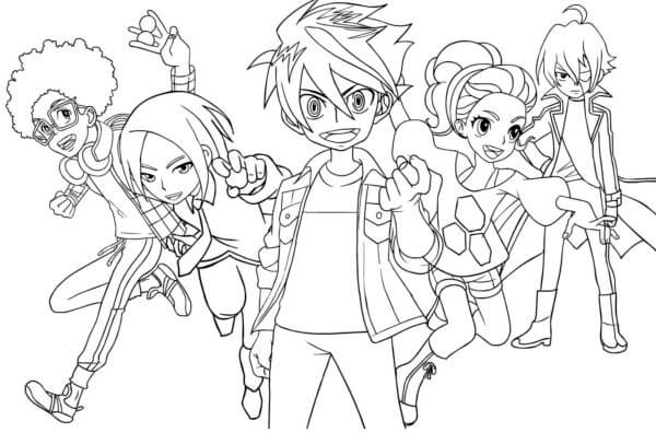 مقاتلون يائسون، ودودون ومتحدون تلوين