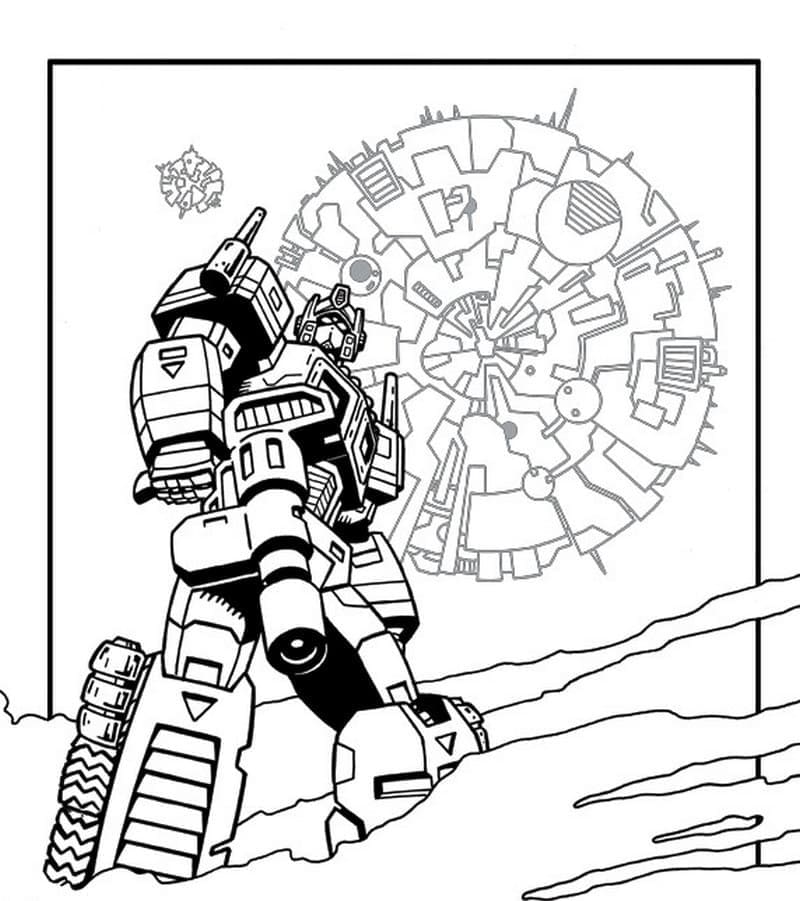 أوبتيموس برايم وسيبيرترون تلوين