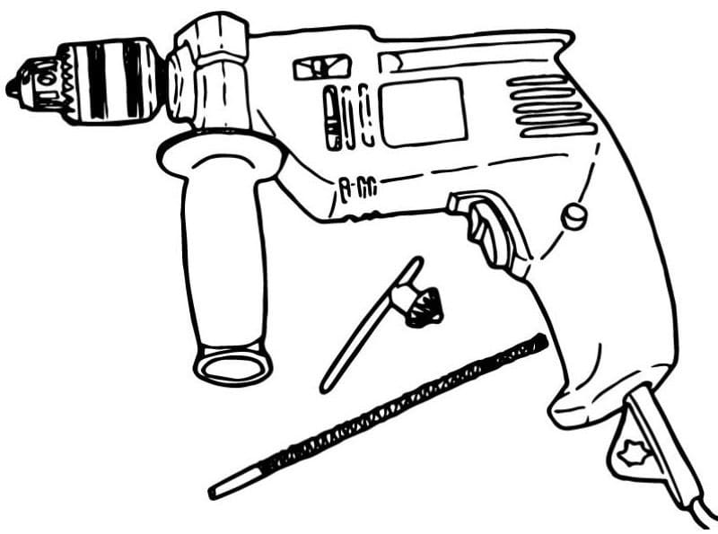 أداة الحفر تلوين