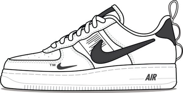 حذاء نايكي الأساسي تلوين