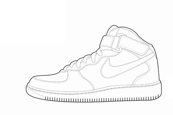 حذاء نايكي اير فورس 1 المذهل تلوين